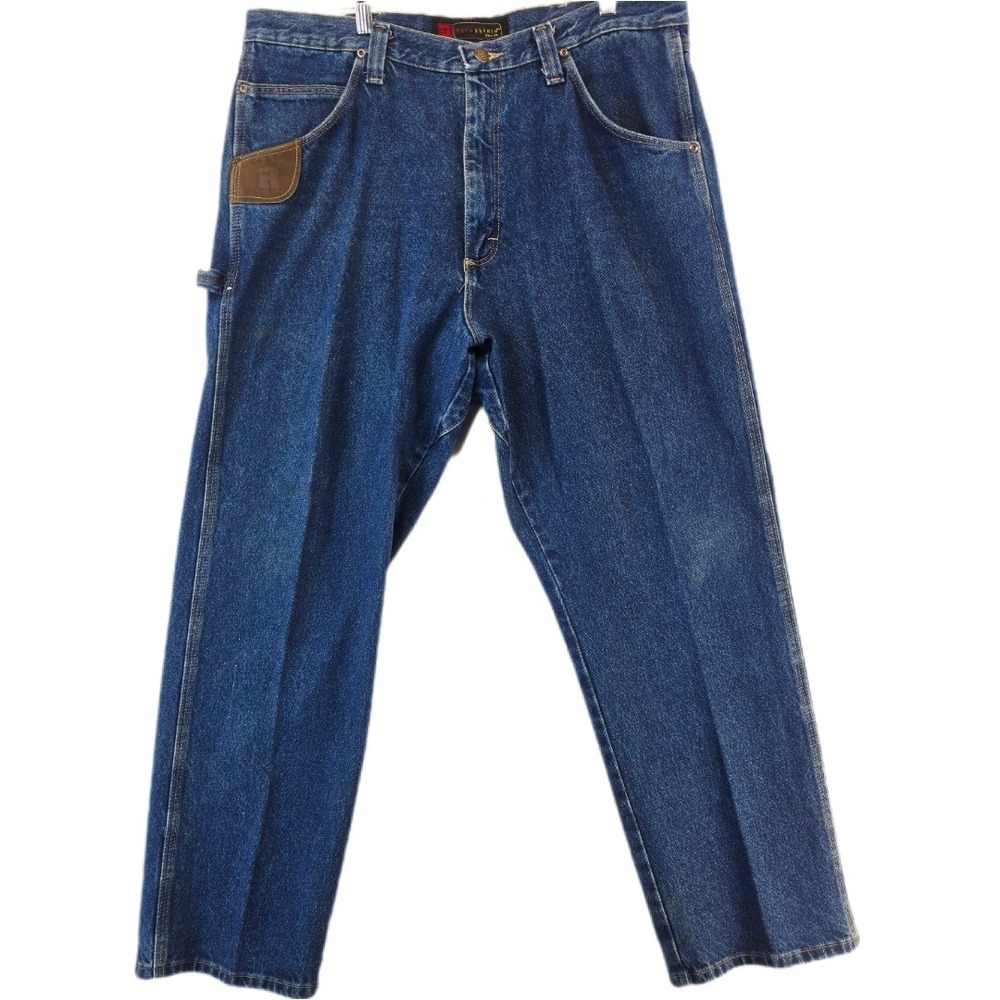 Riggs Workwear by Wrangler Carpenter Jeans Men's 38x30‎ Durashield Denim Utility